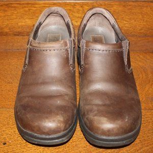 Dansko Wynn Brown Distressed Slip On Shoes Size 44 ~ 10 1/2